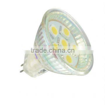 Galss Housing Epistar SMD5050 6pcs 1W LED spot lights for concerts