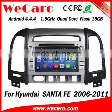 Wecaro WC-HS7024 Android 4.4.4 car stereo 2 din navigation for hyundai santa fe radio gps 16GB Flash 2006-2011                        
                                                Quality Choice