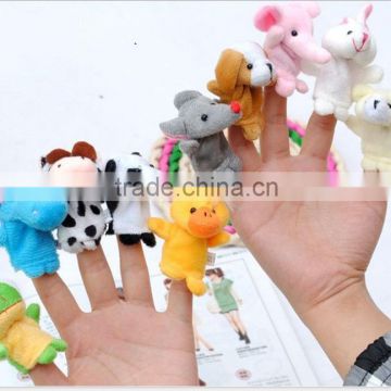 Funny animals finger puppets toys&stuffed toys