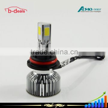 B-deals Factory supply Canbus Error Free A340 Led COB Headlight Led Head lamp bulb 9007 for car