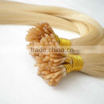 Hot Sale Blonde Color I-Tip Prebonded Hair Extension