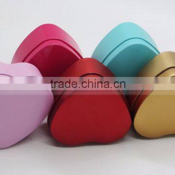 73mm x 38mm Best Choice for Candy Chocolate Factory Price Wedding Heart Tinplate Box photo-4