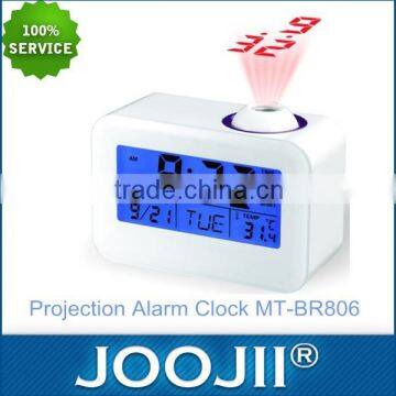 Projection red led alarm clock