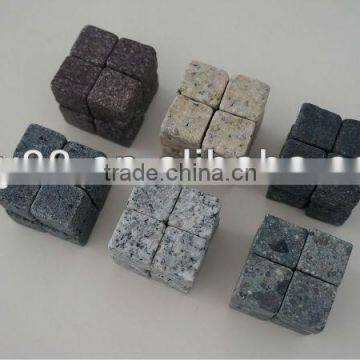 Whisky ice cube stone, whisky chilling rock for wholesale