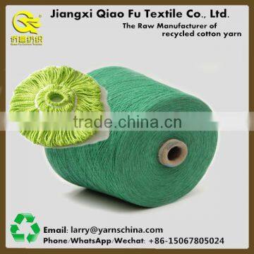 Open End 0.5s/4, 2s/8, 6s/4 Recycled Cotton Polyester Mop Yarn