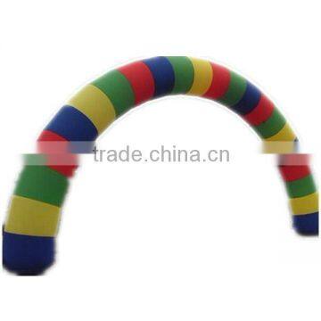 Professional coloured inflatable archway