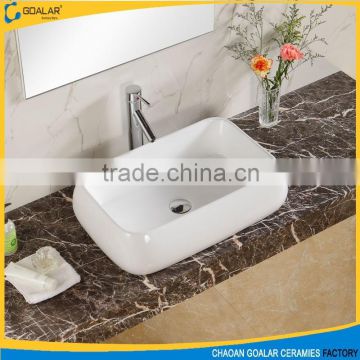 Modern Smooth Ceramic Basin for Table Art basin