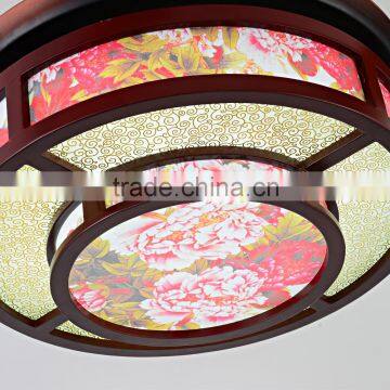 42'' Flower ABS 4 Blades Ceiling Fans For Kids Rooms With LED Light