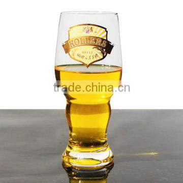 580ML Printing Beer Glass;Glass Cup for Beer