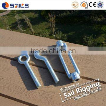 Drop Forged Galvanized Standard Din1480 Turnbuckle With Hook and Eye photo-3