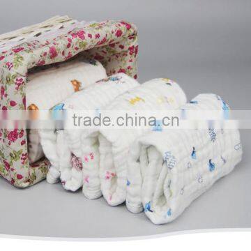 6 Layers of Medical Gauze Washing Towel with 30X50cm