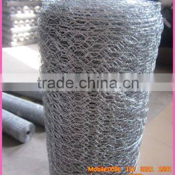 1/4" galvanized hexagonal weaving wire mesh cages