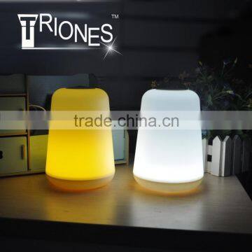 (160017) Bedroom table use ABS+PS material 3*AAA battery night light torch lamp