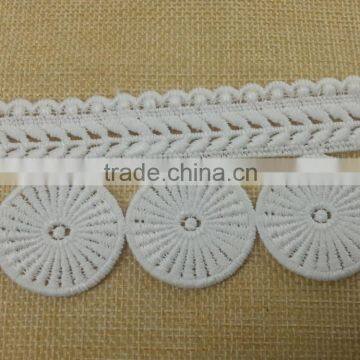 100% Emboridery Cotton Lace for Ladies Dress --- H1671 Quality Choice photo-4