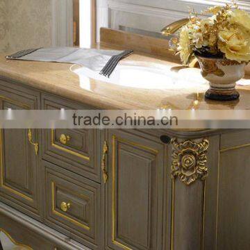 Foshan Furniture Factory Romantic Design And Quality Assure Bathroom Cabinet