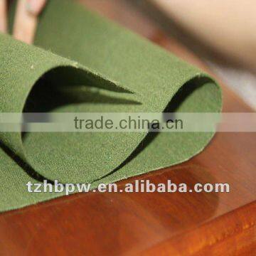 PVC coated waxed fabric for cover
