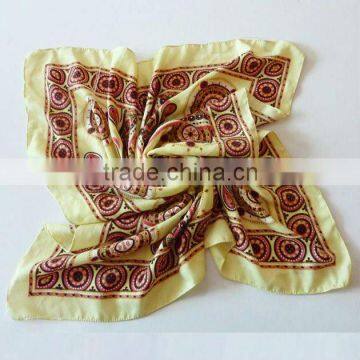 SILK SCARF,SQUARE SCARF