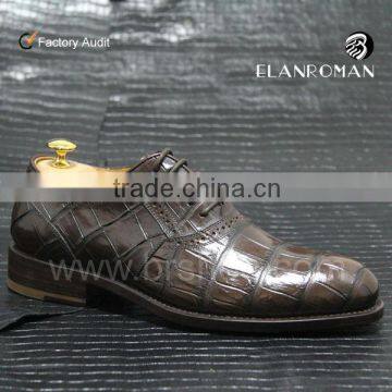 Classic handmade fashion crocodile leather shoes                        
                                                Quality Choice