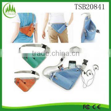 Waterproof Waist Pouch Bag Hip Travel Chest Pack Zip Sports Bag Running Waist Bag