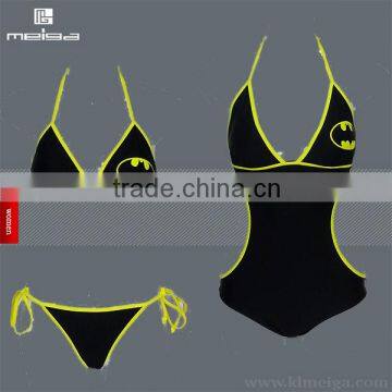 woman sexy one piece nude bikini swimming bech wear wetsuit
