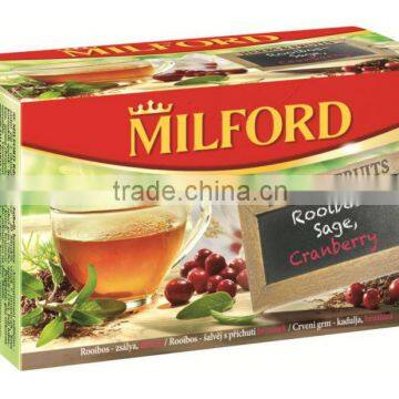 Milford Rooibos, Sage and Cranberry Tea
