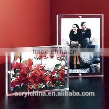 clear acrylic photo booth frame for decoration for home