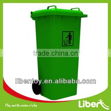 outdoor environmentally plastic waste bin LE.LJ.046