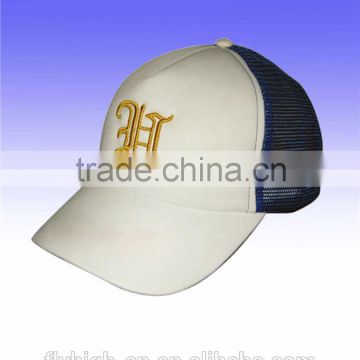 100 cotton embroidered logo unique mesh caps