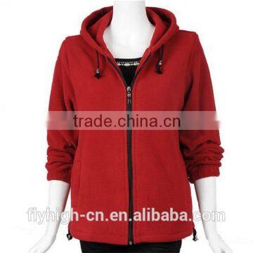 OEM Logo Fashion Winter Polar Fleece Women Jacket