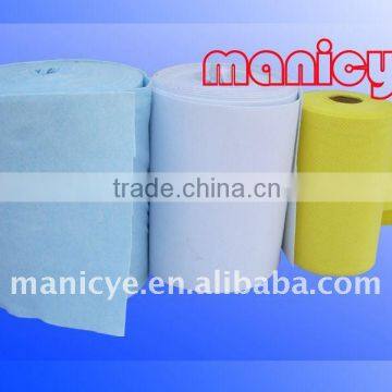 Polyester and Viscose Nonwoven Fabric For Cleaning Wipe