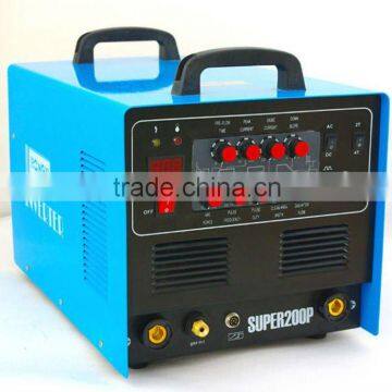 SUPER200P 160A AC/DC Pulse TIG MMA Welder and 40A Plasma Cutter