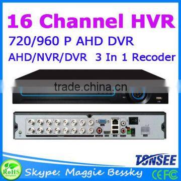 16CH Channel 720/960P AHD DVR Home CCTV Outdoor Security Surveillance Camera System