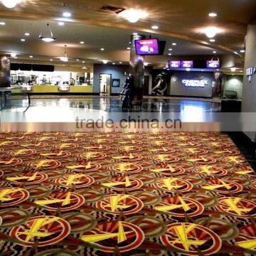 Floral Commercial Cinema Carpet