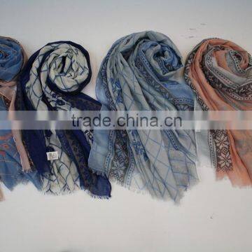 Fashionable Long Lady's Scarf Factory Fashion Print Cotton Scarf Wholesale photo-2