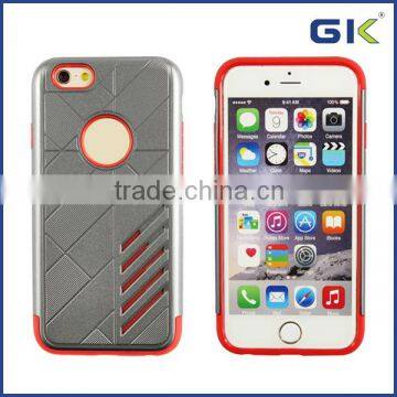 [GGIT] Factory Price PC TPU 2 In 1 Case For iPhone 6 Protective Case, Silicone Phone Case