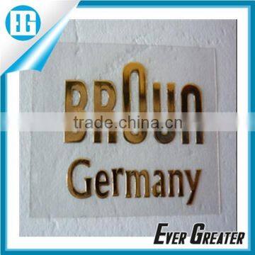 Custom Electroforming Sticker Strong Adhensive Sticker Durable Electroformed Sticker Hot Sale photo-5