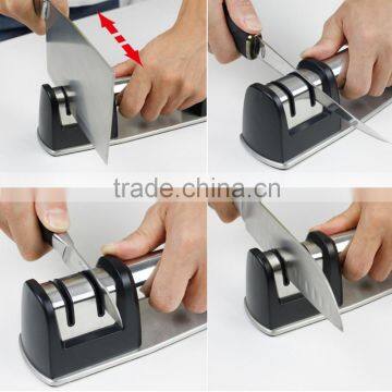 Homdox Stainless Steel Kitchen Home 2 Steps Handheld Cutting Sharpener AM003885