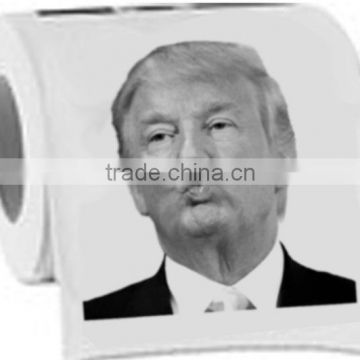 Donald Toilet Paper - Dump with Trump!- Highly Collectible Novelty Toilet Paper - Funny for Democrats or Republicans