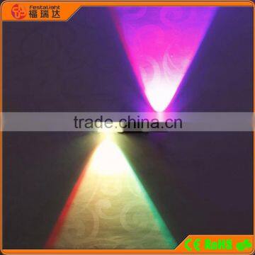 Automatic color gradient led two heads wall lamp bedside lamp lights