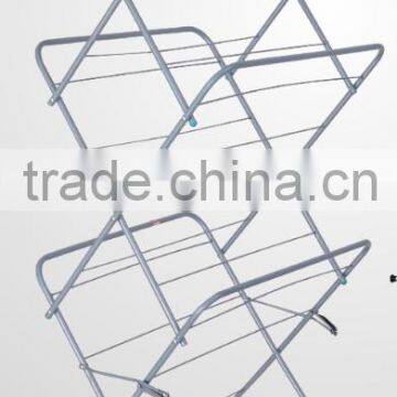 Simple design folding ceiling mounted clothes drying rack