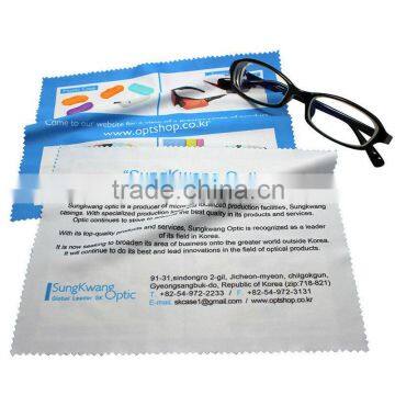 Digital printing microfiber lens cloth