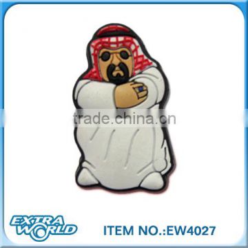 Saudi arabia souvenir PVC magnets for fridge