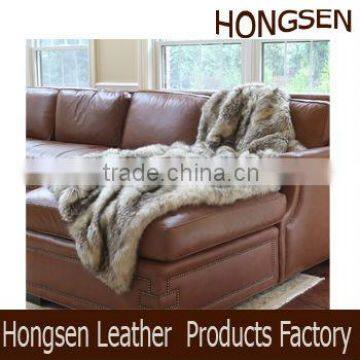 HSTH028 faux fur sheepskin blanket