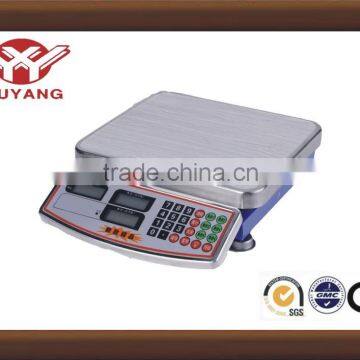 60kg stainless steel table weighing scale