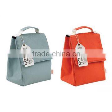 Factory price hot selling lunch bag with zipper closure