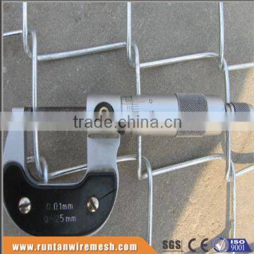 ISO9001 anping high quality hot dipped galvanized and pvc coated cheap chain link fencing (Trade Assurance)