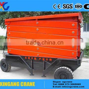 Electric Hydraulic Scissor Lift Table Working Platform