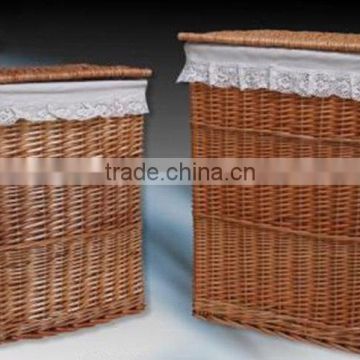 modern style and applicable laundry wicker basket