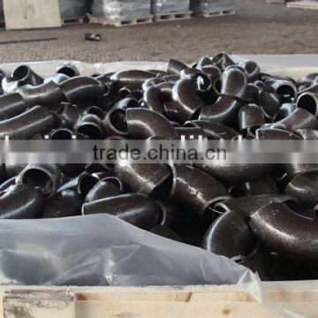 all kinds of pipe fitting &90 degree LR&SR seamless pipe elbow&ASME B16.9 A234WPB butt weld black pipe elbow