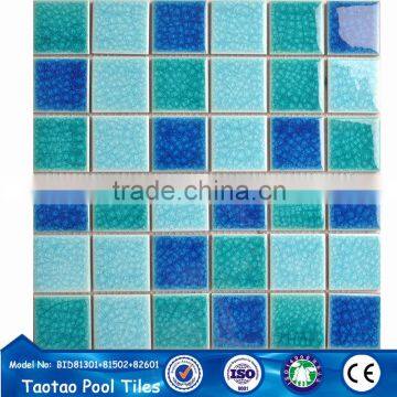 Hot Sale Double Ice Cracked Ceramic Mosaic Pattern Ceramic Tiles Mosaic photo-2